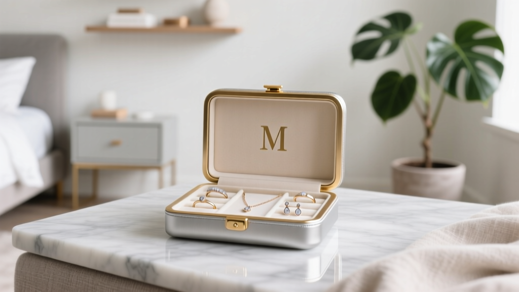 Where to Get a Personalized Monogram Jewelry Case