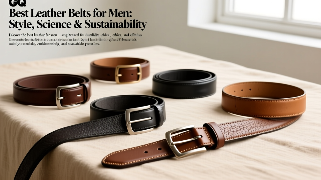 Best Leather Belts for Men: Style, Science & Sustainability