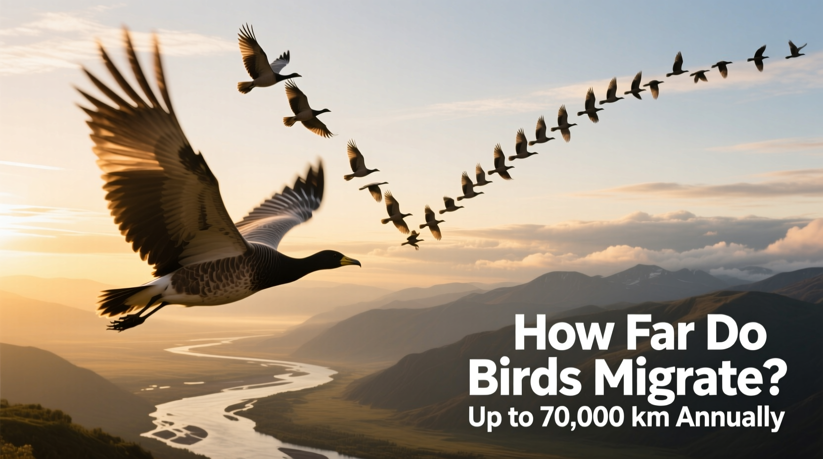 how far do birds migrate