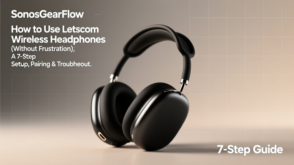 Letscom Wireless Headphones Setup & Troubleshooting