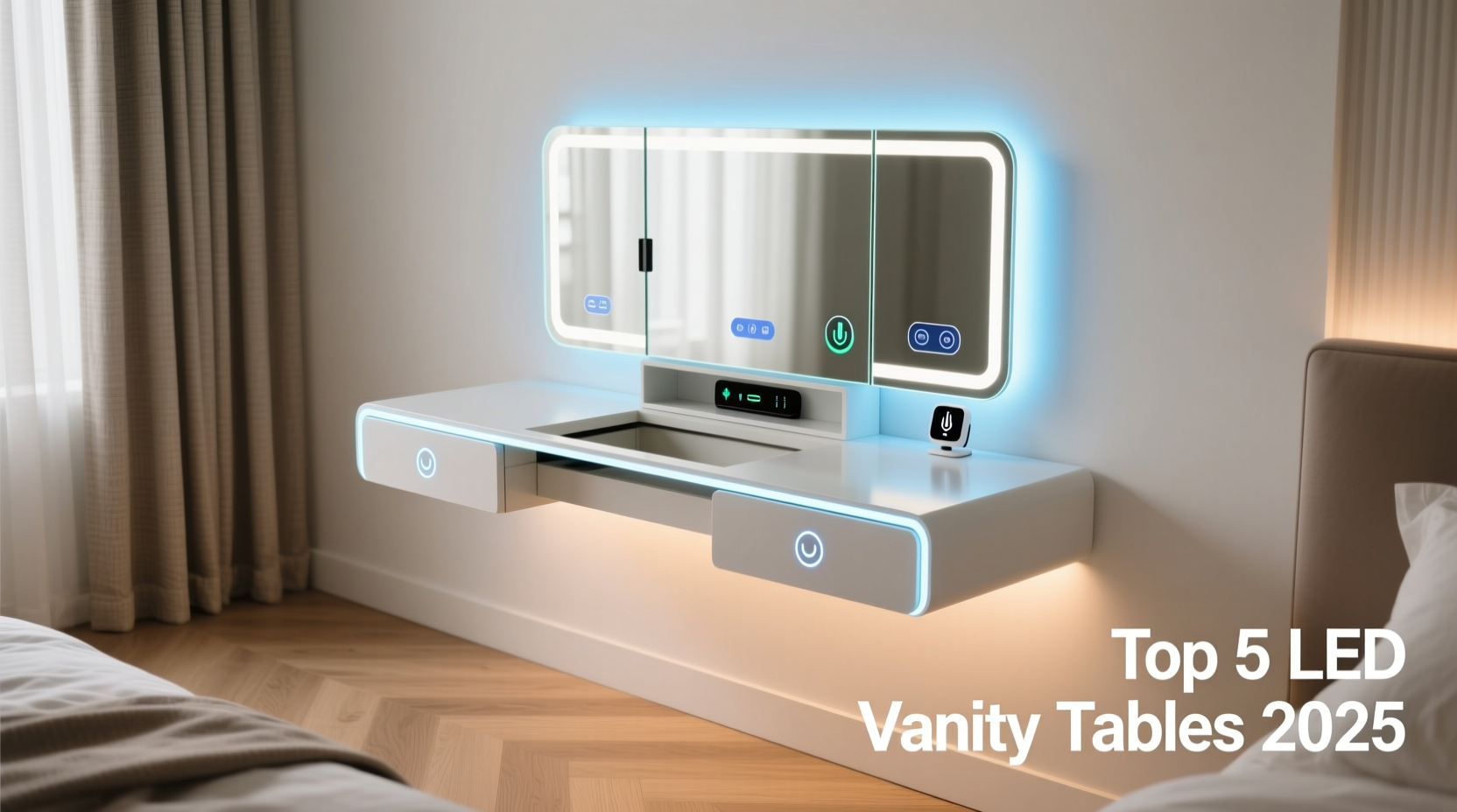 dressing table with led mirror best sellers