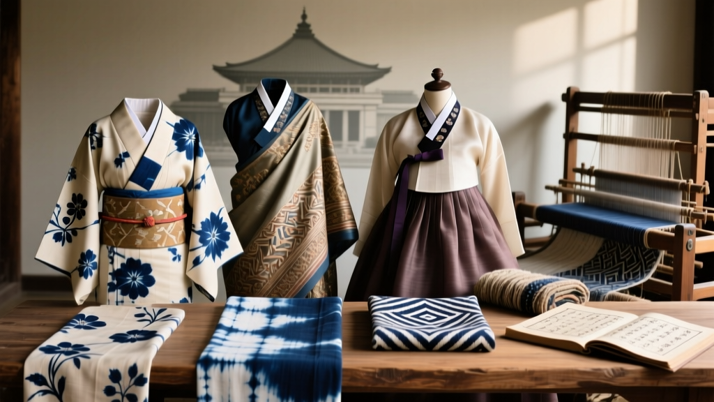 Silk Dyeing Techniques Yuzen Shibori Kimono Japan
