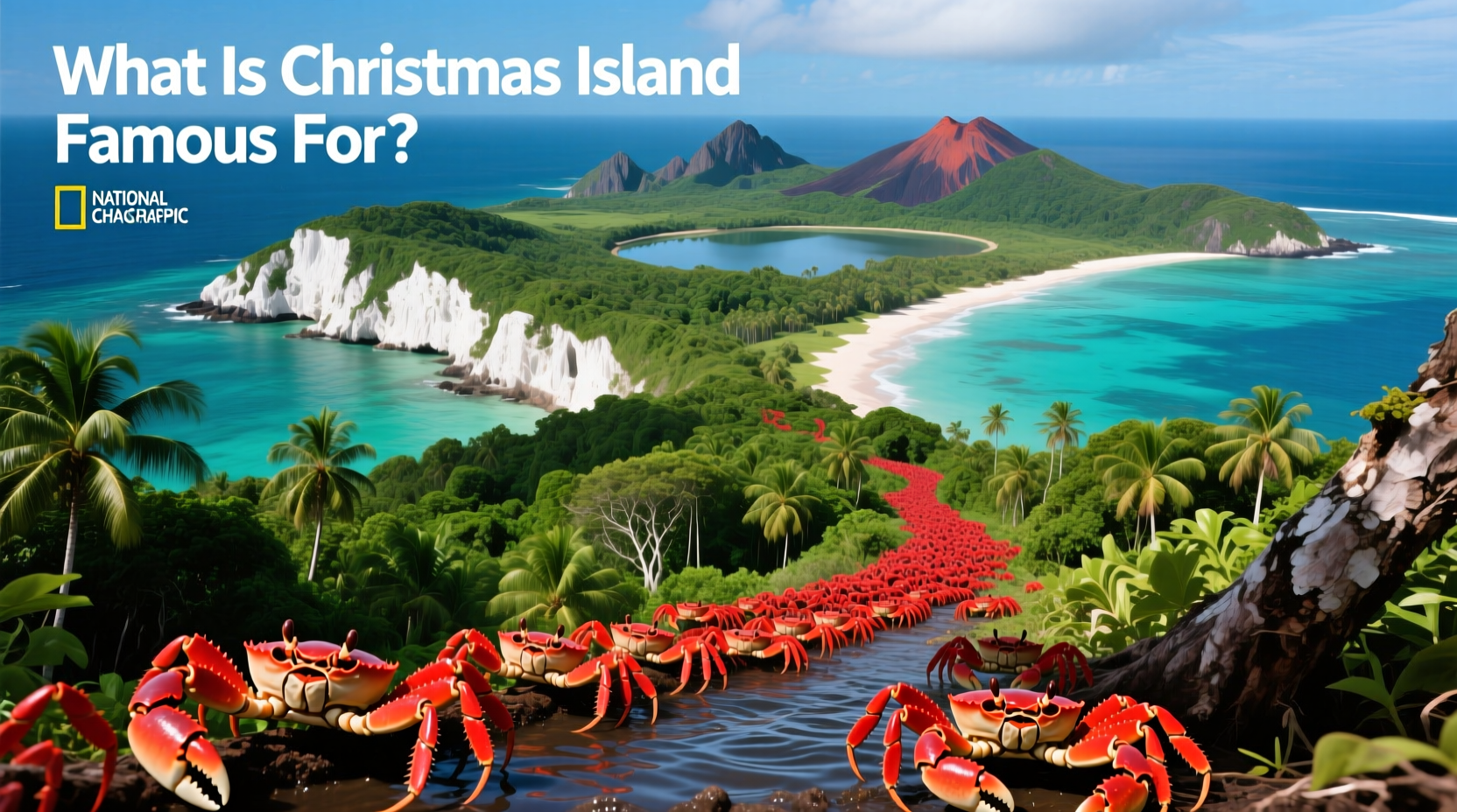 what is christmas island famous for