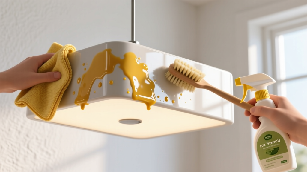 Tested: How to Get Mustard Out of Light Fixtures Fast