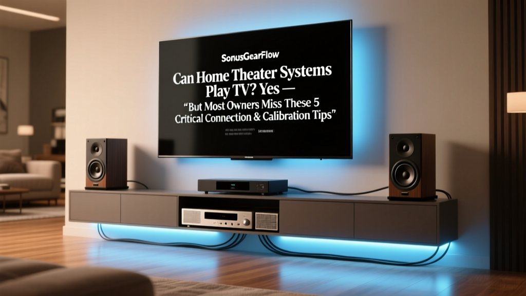 Home Theater Systems Play TV—Fix Sync & Clarity (2026)