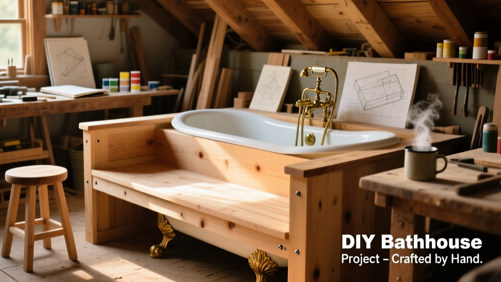 DIY Bathtub Sofa: Build a Cozy Soaking Bench