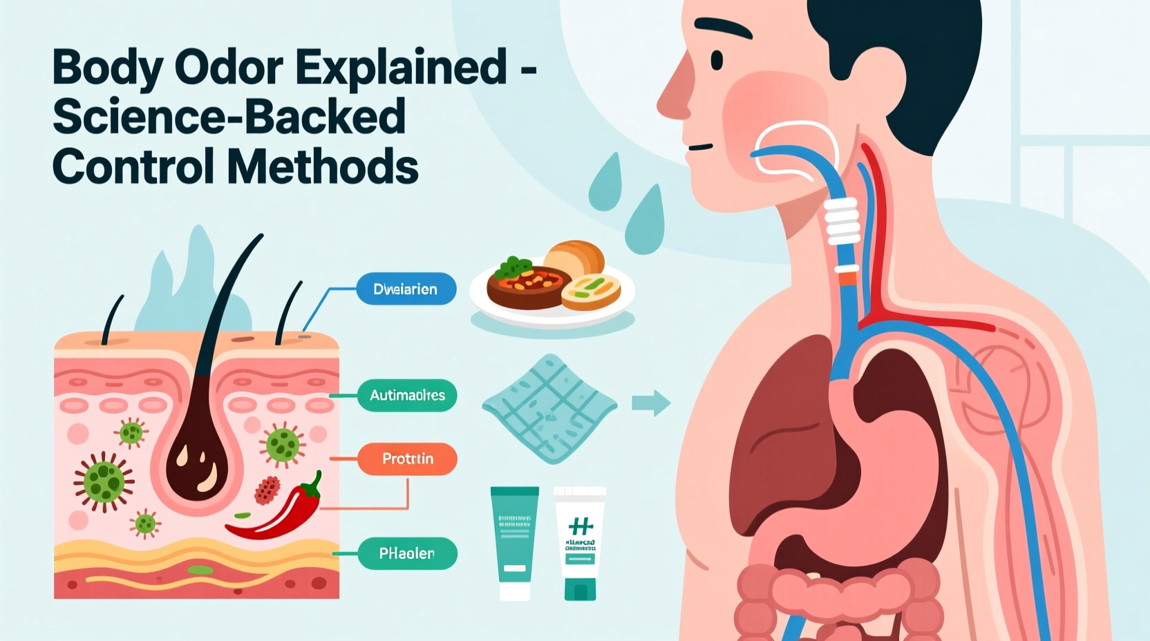 why does sweat smell stronger on some days and how to control it