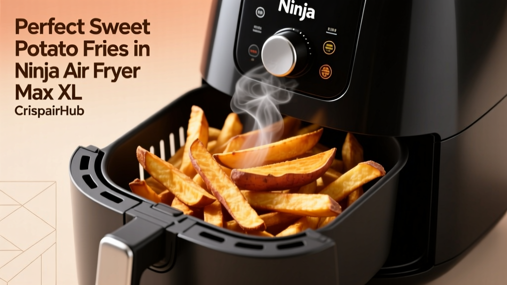 Perfect Sweet Potato Fries in Ninja Air Fryer Max XL