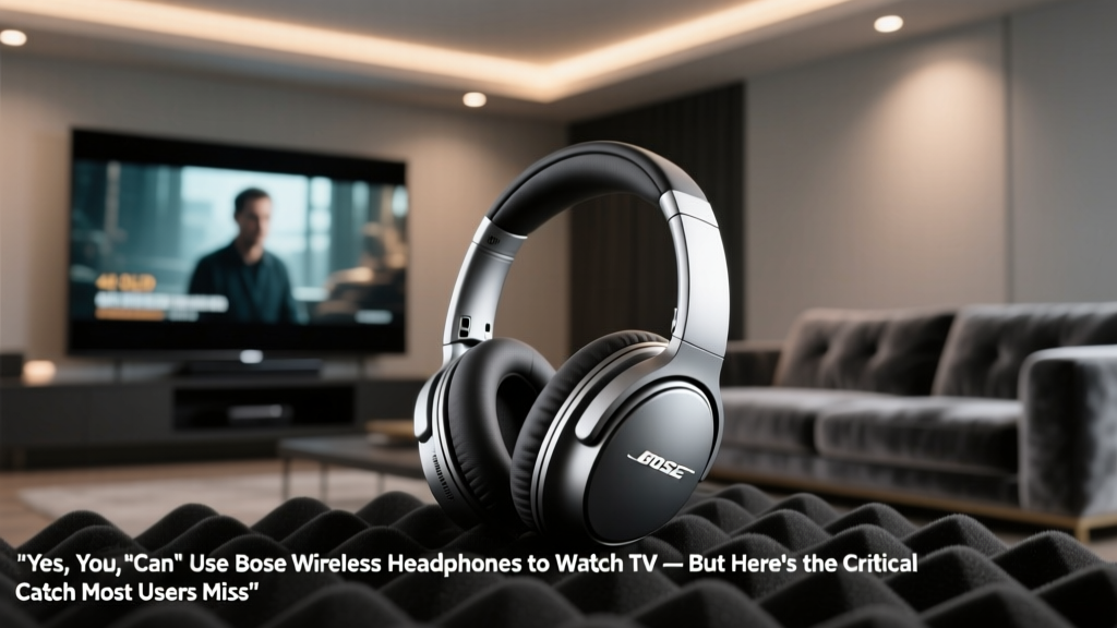 Bose Wireless Headphones for TV: Fix Lag & Sync (2026)