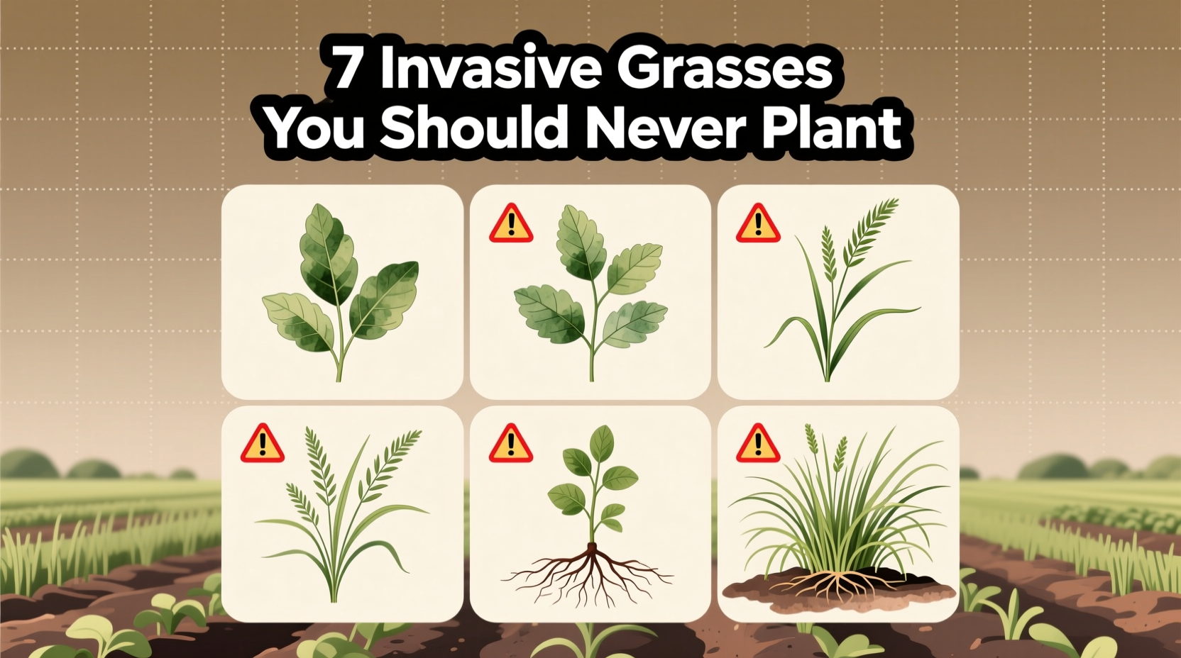 7 invasive grasses you should never plant