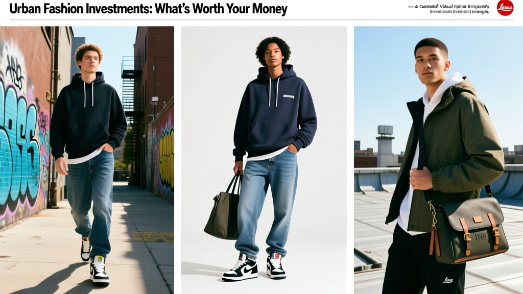Urban Fashion Investments: What’s Worth Your Money