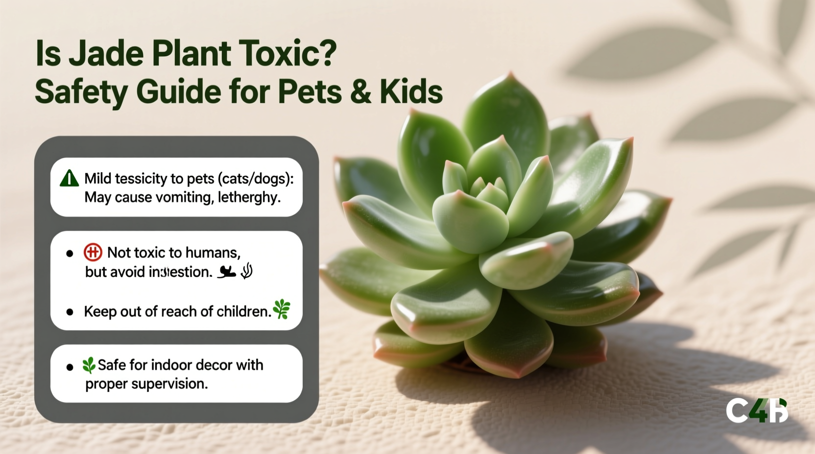 Is Jade Plant Toxic? 5 Safety Tips | TheHomeSprouts