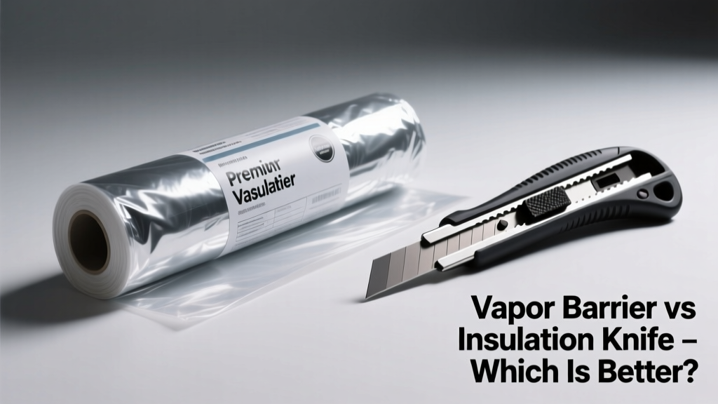 Vapor Barrier vs Insulation Knife: Which Is Better?