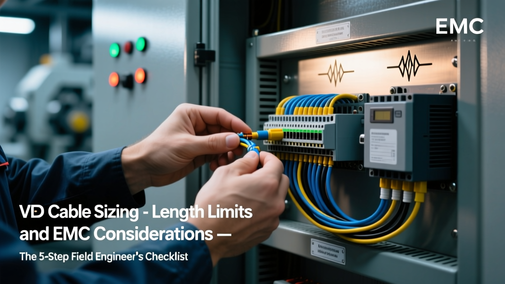 VFD Cable Sizing: Length Limits & EMC Rules