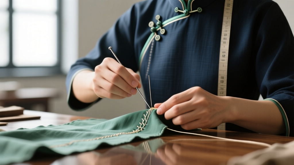 Mastering Cheongsam Xiangbian Piping and Pankou Buttons in 2026