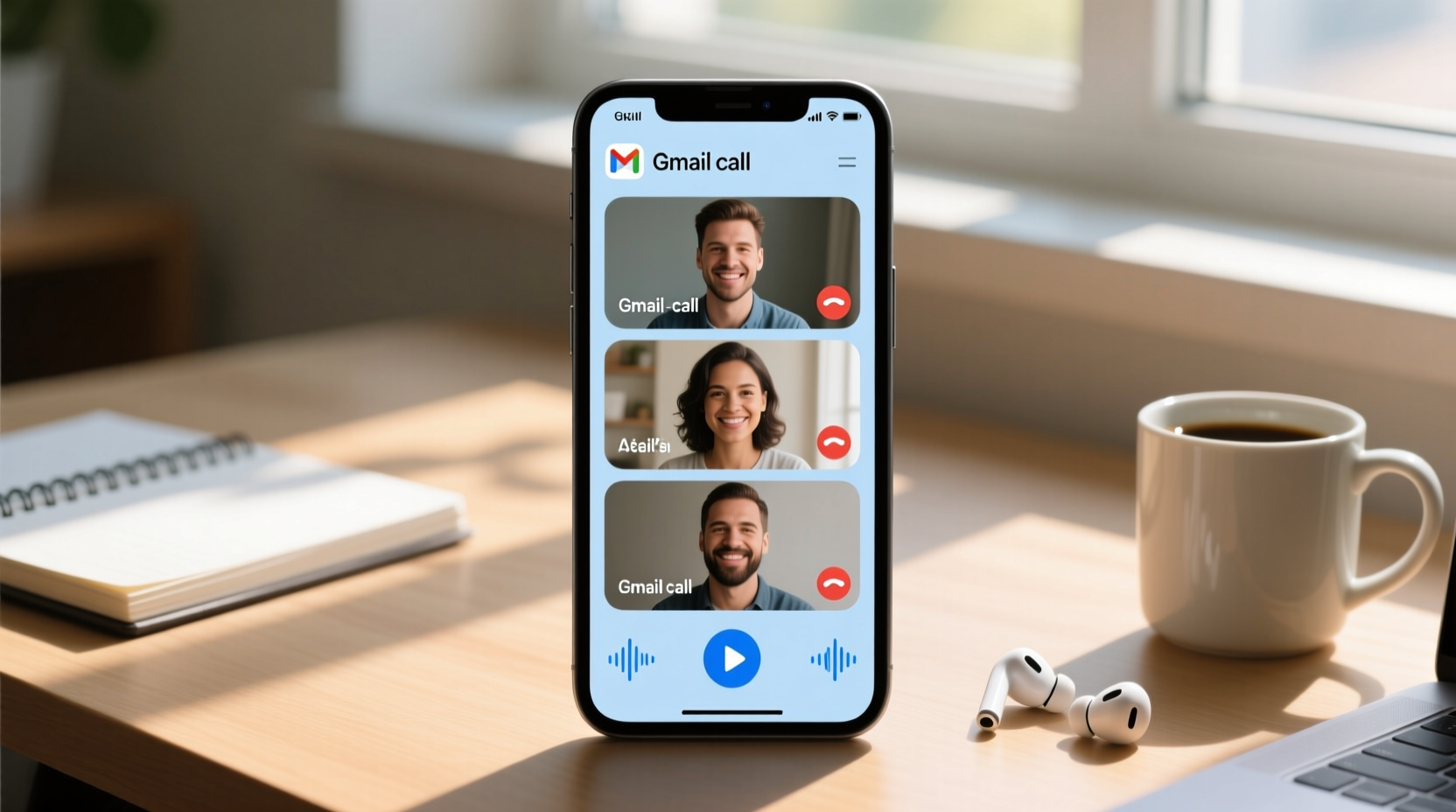 gmail can now handle multiple calls at once