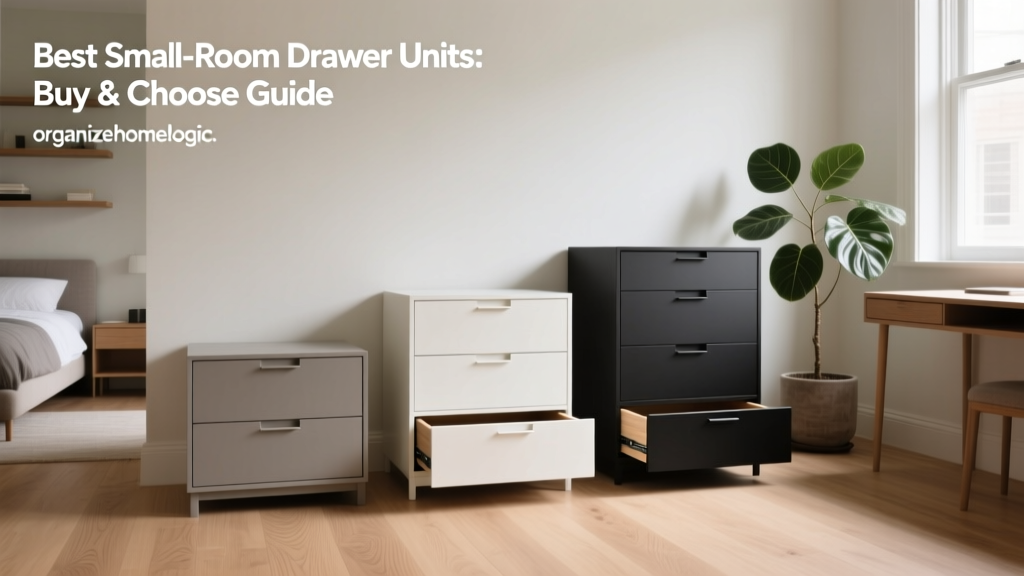 Best Small-Room Drawer Units: Buy & Choose Guide