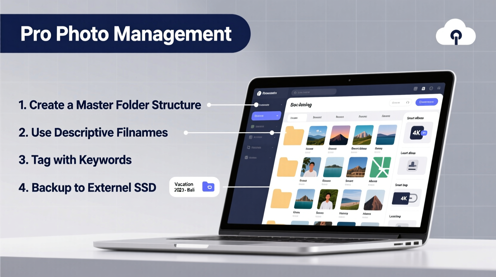 how to organize your digital photos like a pro without cloud storage fees