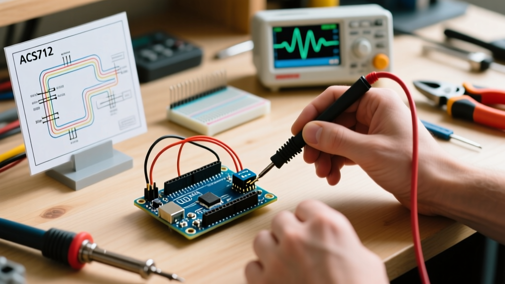 How to Measure Current: ACS712 Arduino Wiring & Calibration Guide