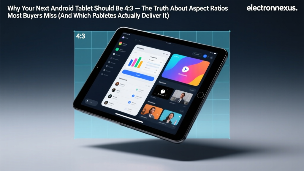 Why Your Next Android Tablet Should Be 4:3 — The Truth About Aspect Ratios Most Buyers Miss (And Which Tablets Actually Deliver It)