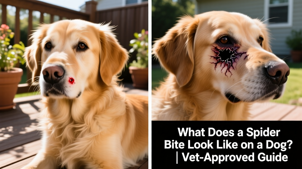 Side-by-side comparison: mild spider bite (small red bump) vs. severe bite (dark, ulcerated lesion with surrounding swelling)