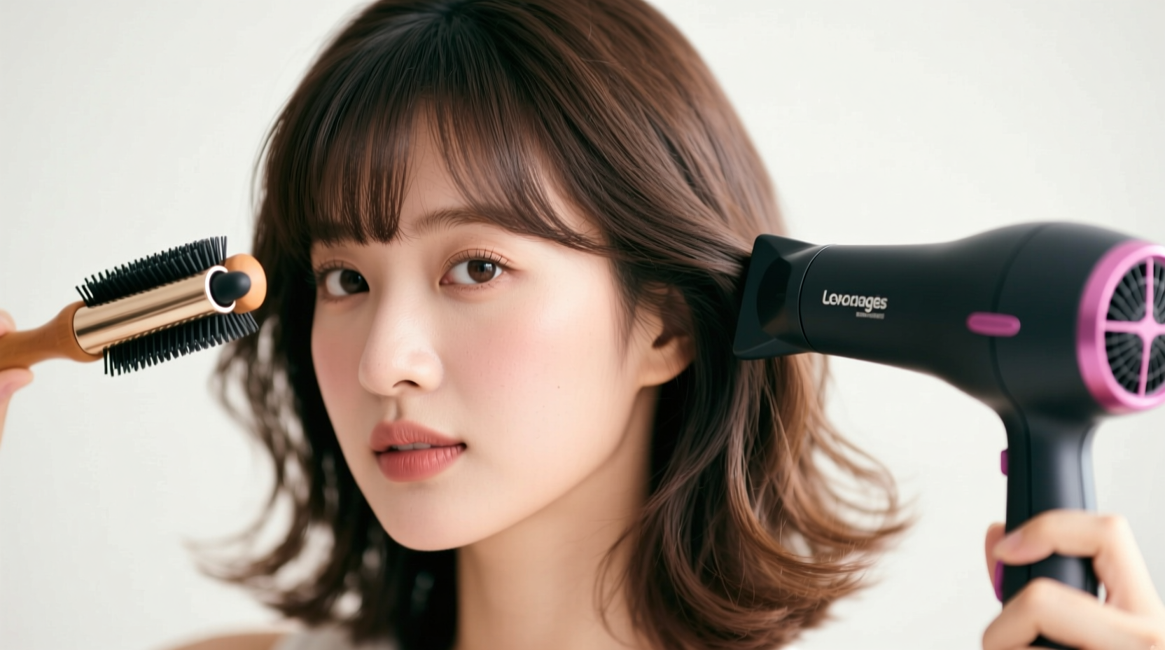 how to style bangs that are growing out without cutting