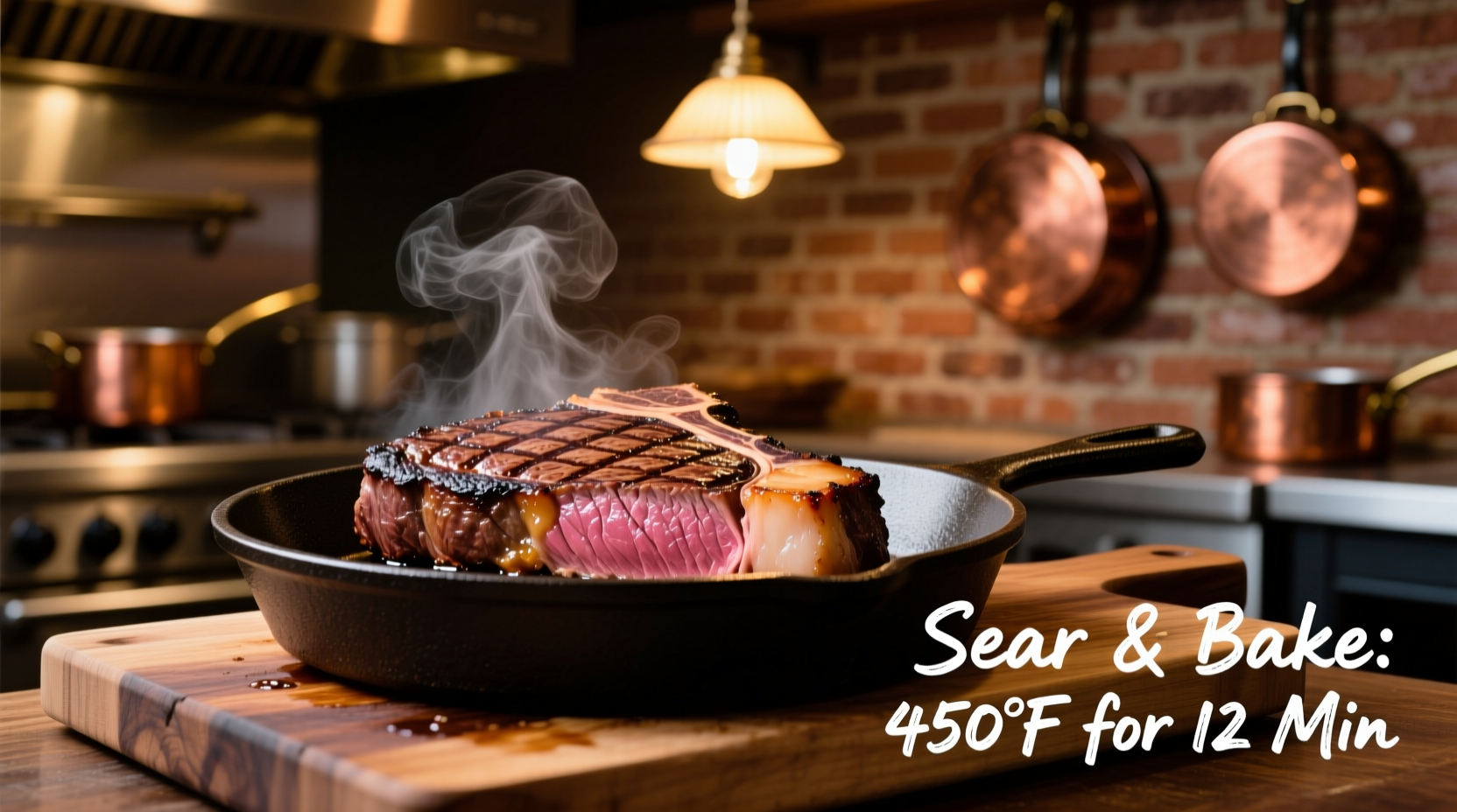 how to cook a new york strip in the oven