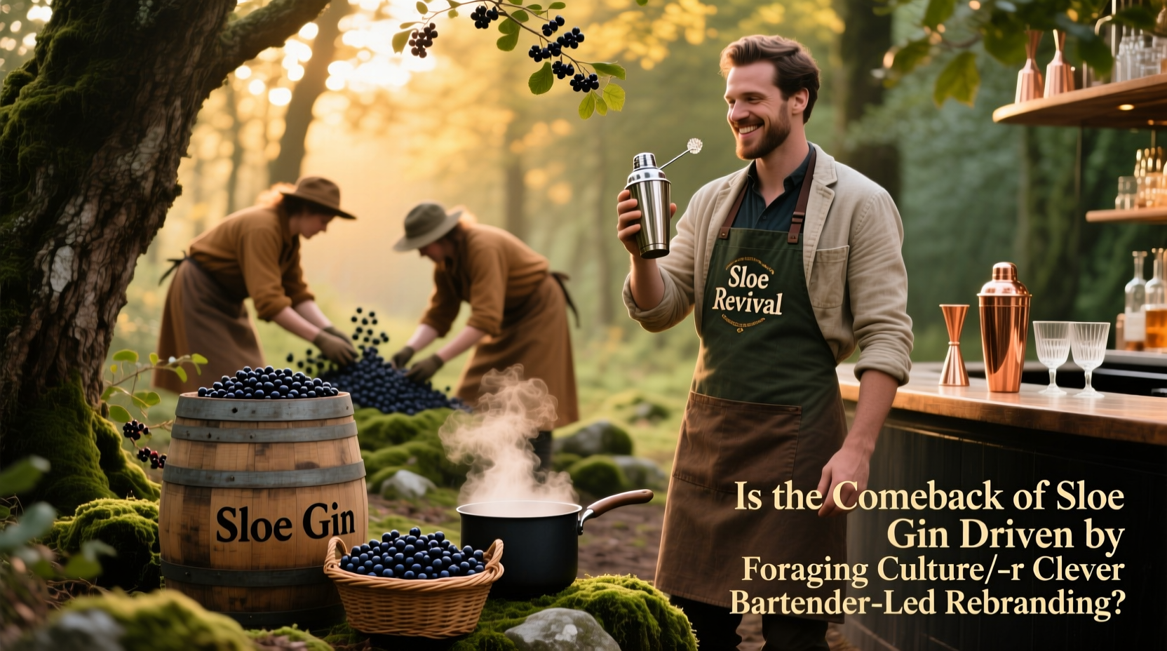 is the comeback of sloe gin driven by foraging culture—or clever bartender-led rebranding