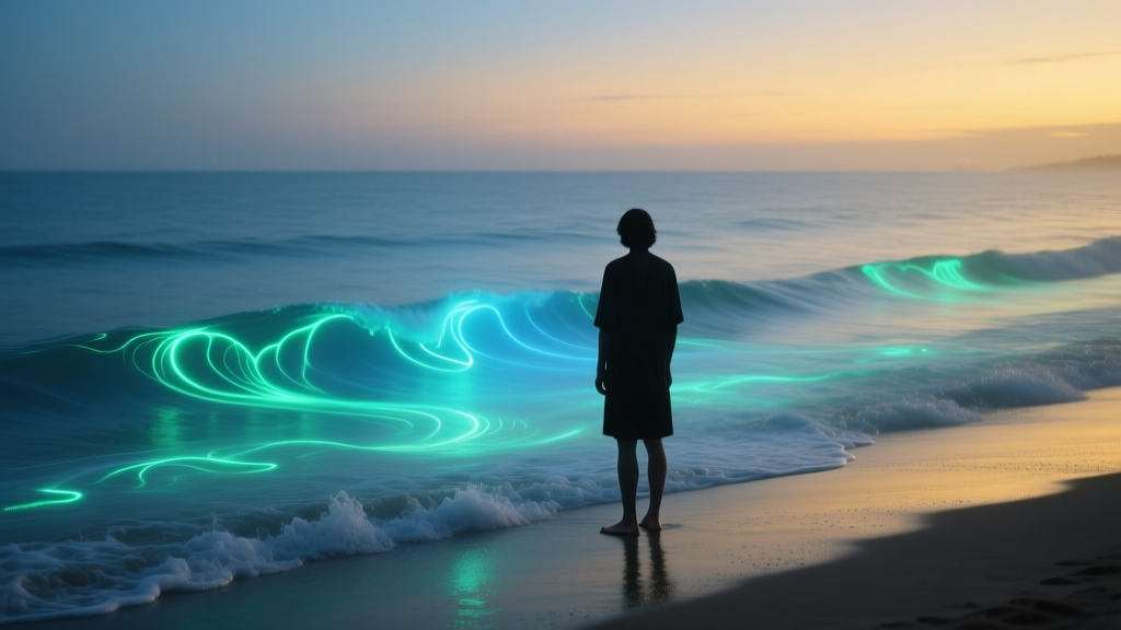 Dreaming About Bioluminescent Ocean: Interpretation