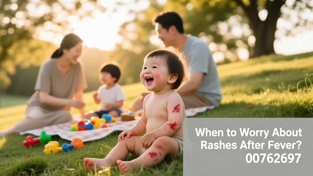 Rashes After Fever in Toddlers: Causes, When to Worry, and Evidence-Based Guidance for Parents
