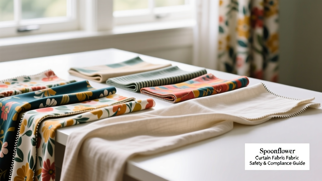 Spoonflower Curtain Fabric Safety & Compliance Guide