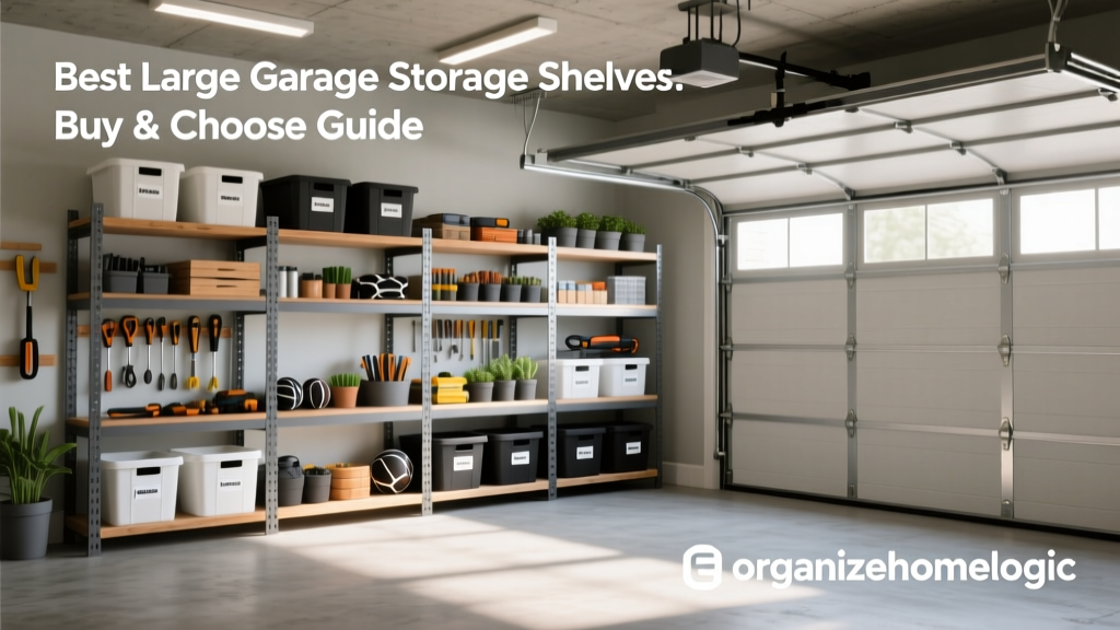 Best Large Garage Storage Shelves: Buy & Choose Guide