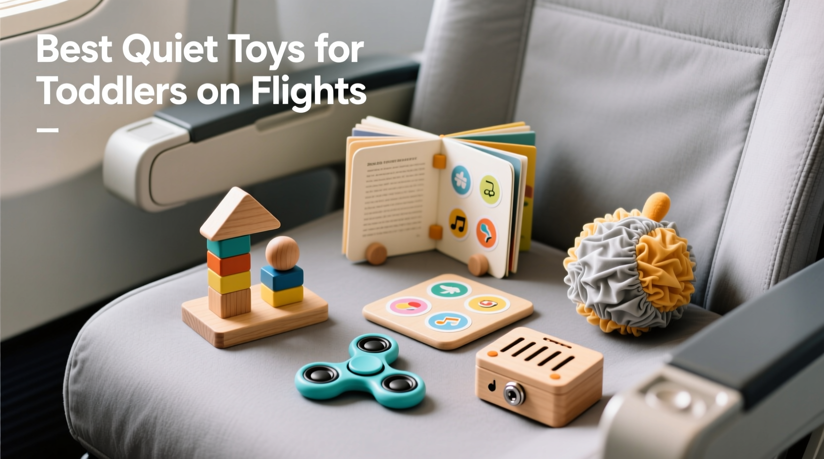 best quiet toys to keep toddlers entertained during long flights