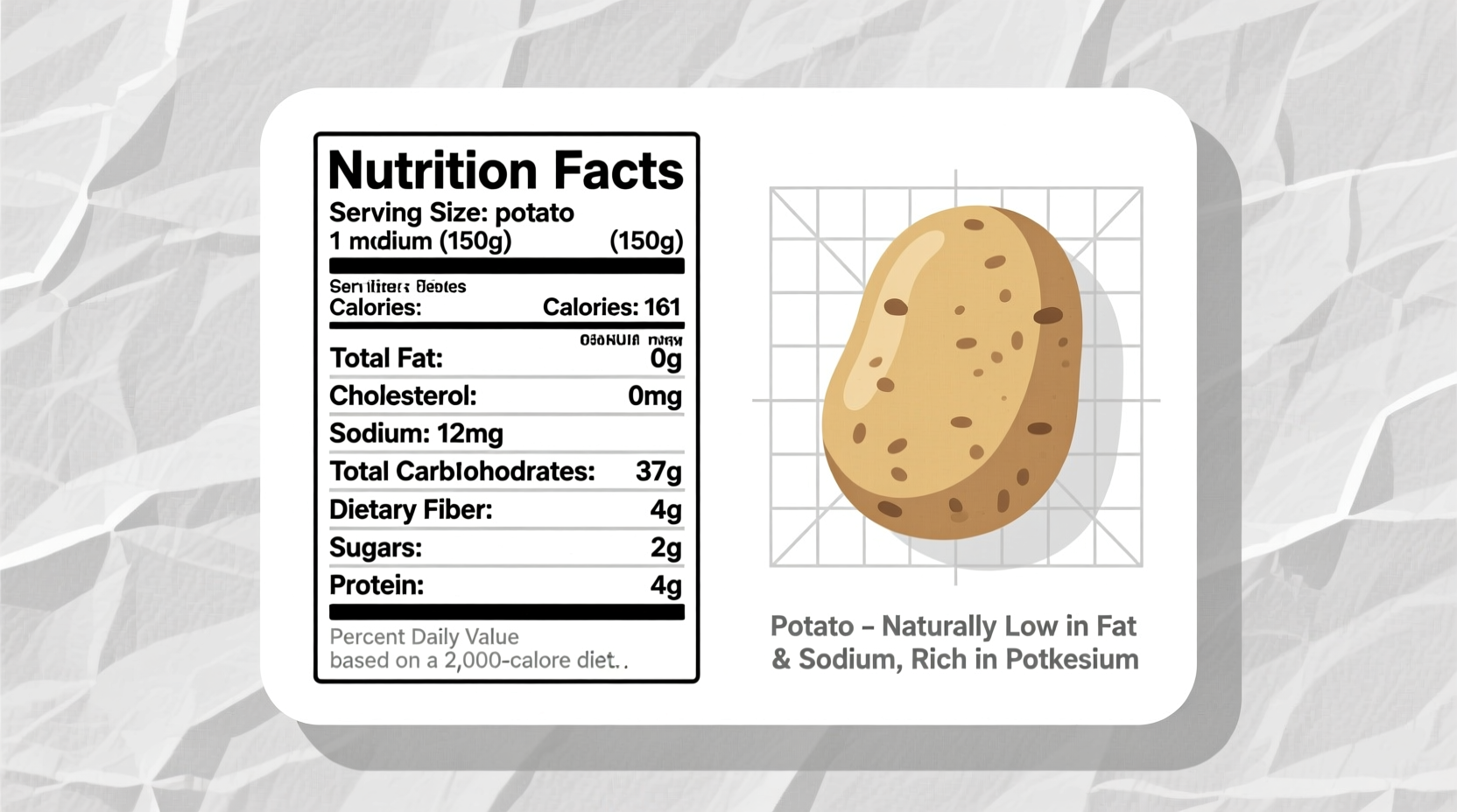 Potato Nutrition Label Facts: Complete Breakdown