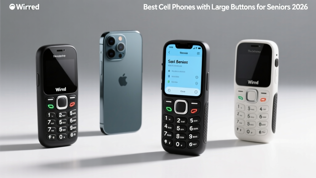 Best Large Button Phones for Seniors 2026