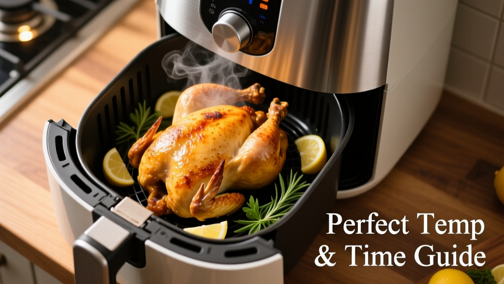 Whole Chicken in Air Fryer: Perfect Temp & Time Guide