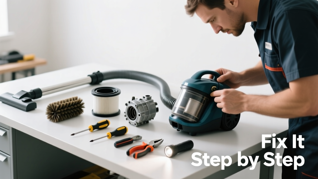 Vacuum Cleaner Not Picking Up? Fix It Step by Step