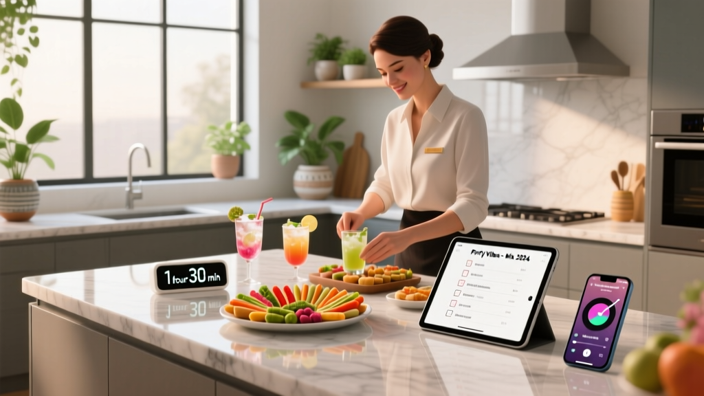 Smart Party Prep: Save 3+ Hours, Impress Guests ($75)