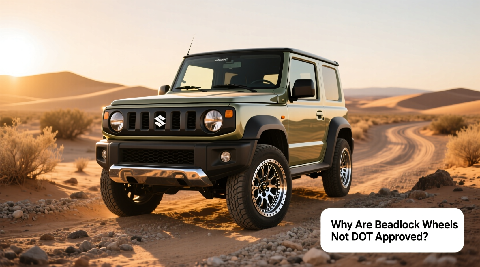 How to Choose Suzuki Jimny Beadlock Alloy Wheels, Why Are They Not DOT Approved?