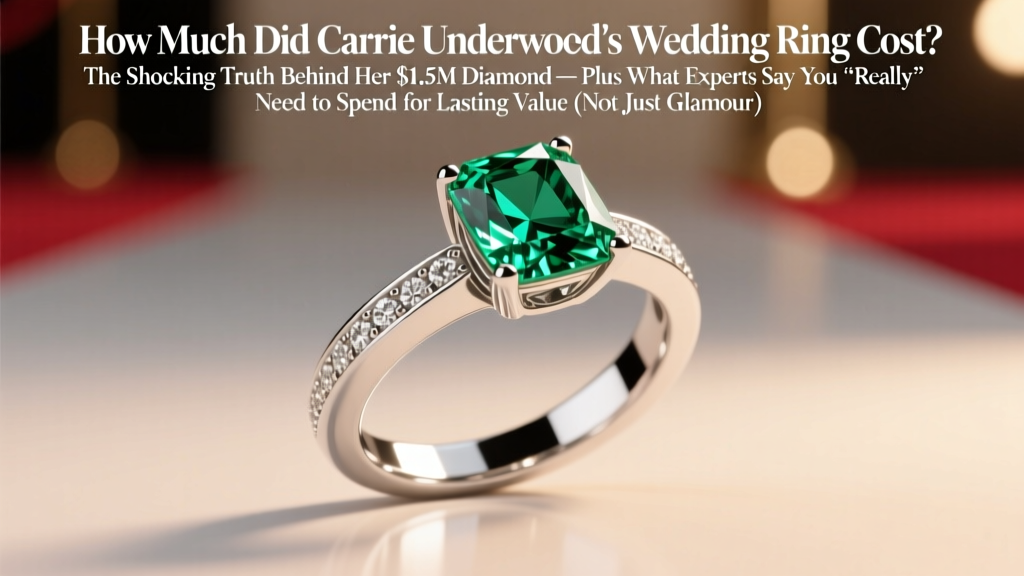 Carrie Underwood’s Wedding Ring Cost: $1.5M Truth (2026)