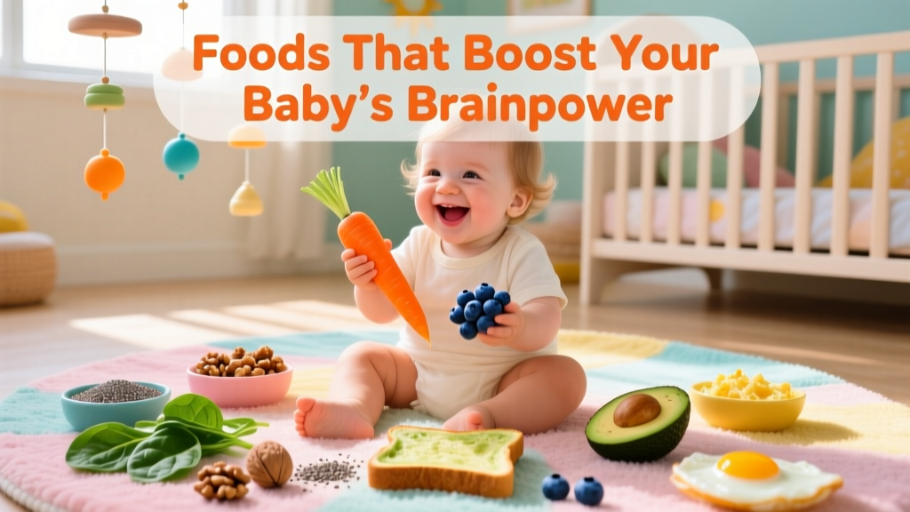 Foods That Will Boost Your Baby’s Brainpower: Evidence-Based Nutrition for Early Cognitive Development