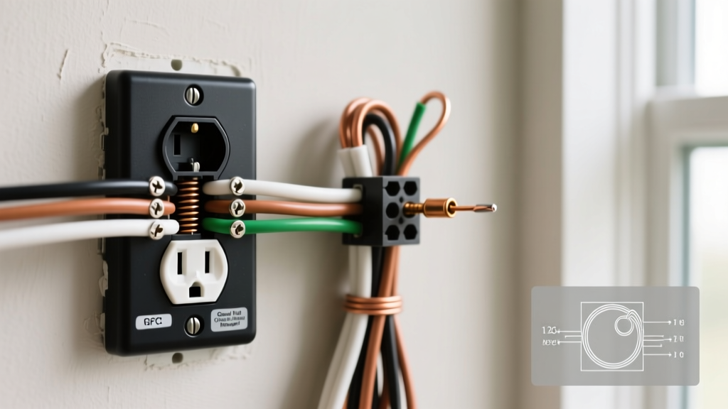 How to Wire GFCI and Fix the Reset Button on Electrical Outlet
