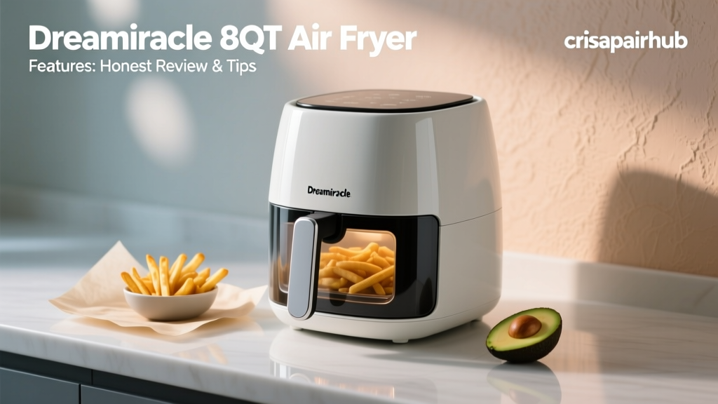 Dreamiracle 8QT Air Fryer Features: Honest Review & Tips