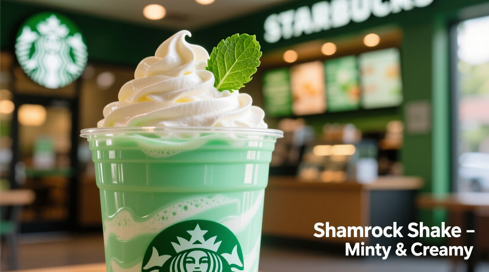 Shamrock Shake Flavor Profile: Mint with Chocolate Notes