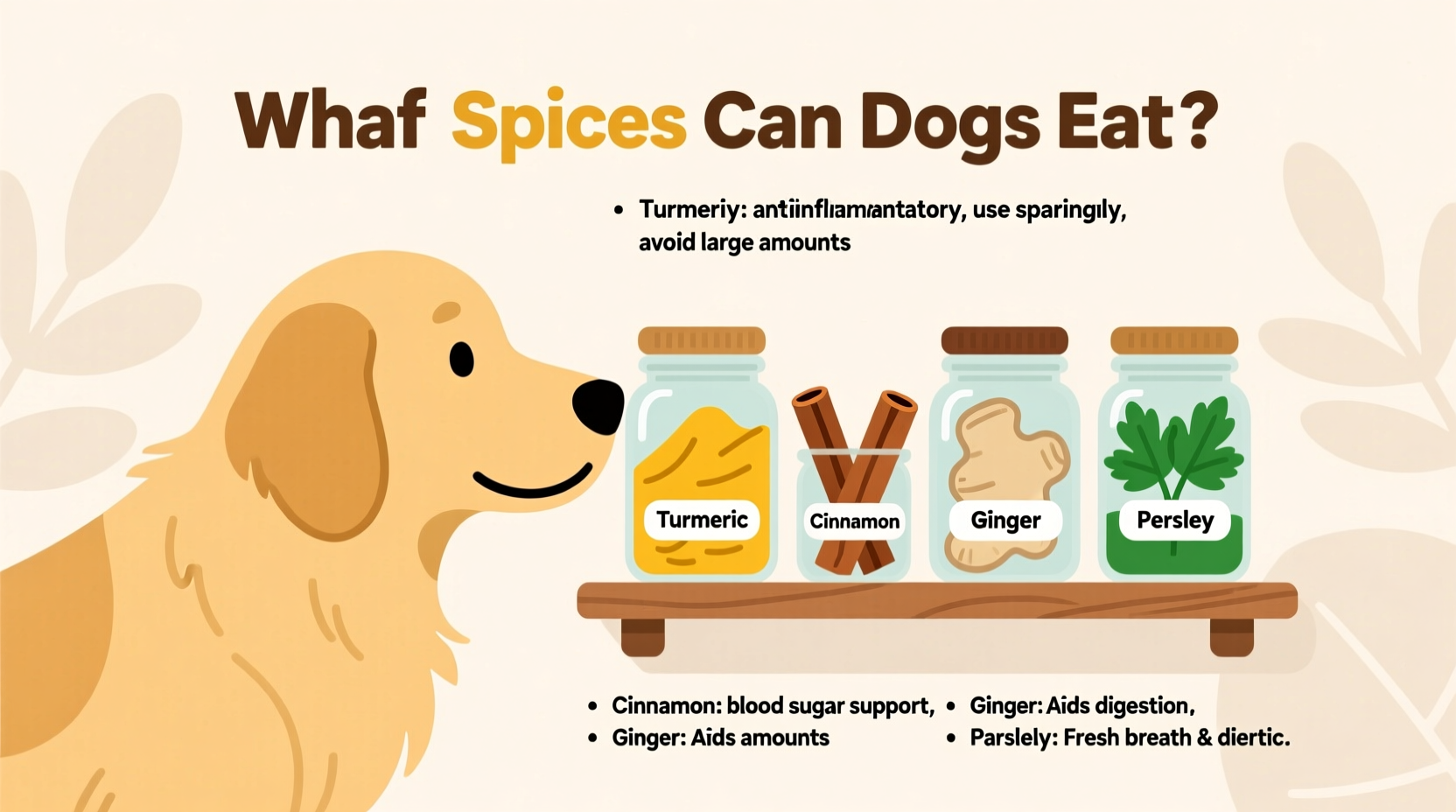 what spices can dogs eat
