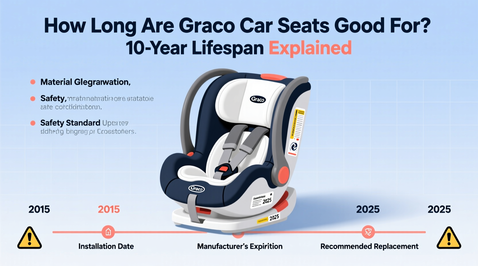 how long are graco car seats good for