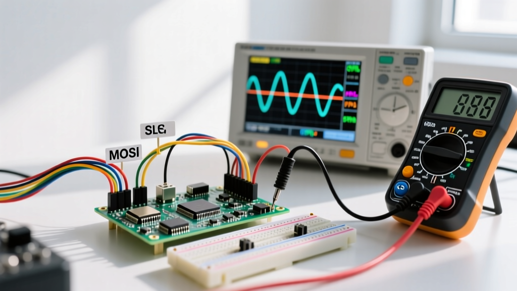 Decoding the SPI Waveform: Clock Phase, Polarity, and Physical Wiring Guide