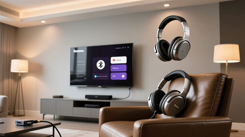 Roku TV Wireless Headphones: No Bluetooth, No Lag (2026)