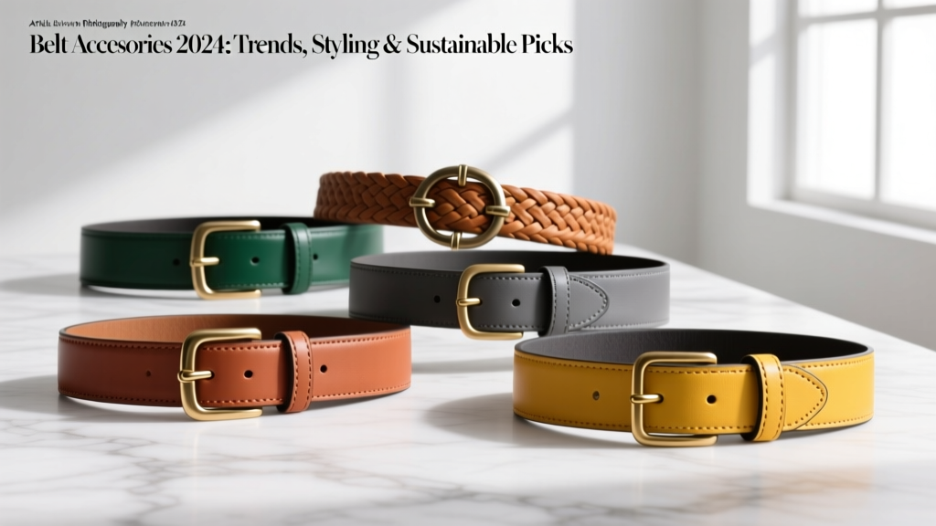 Belt Accessories 2024: Trends, Styling & Sustainable Picks
