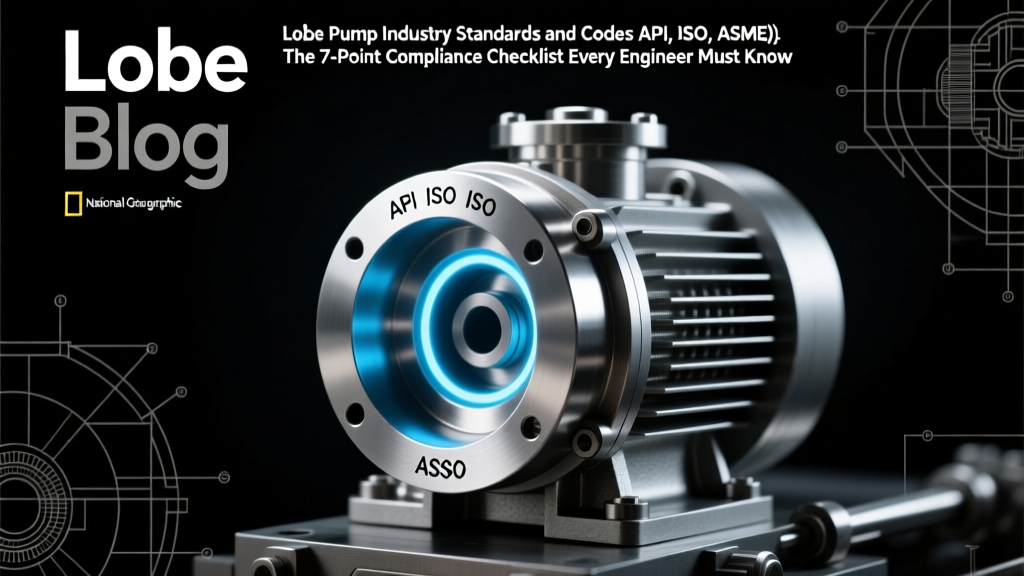 Lobe Pump Compliance: API, ISO, ASME Standards Checklist